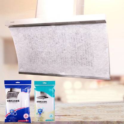 Upkaranwale Kitchen Oil Filters Paper - 1 Pack Range Hood Filter Paper Kitchen Oil Filter Paper - Household Range Hood Oil-Absorbing Paper Filter Mesh Oil-Proof Pollution-Proof Film