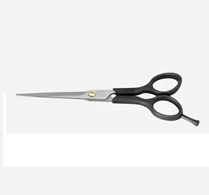 Elecsera Hair Cutting Scissor, 6.5" Scissors (Set of 1, Black, Silver) Scissors