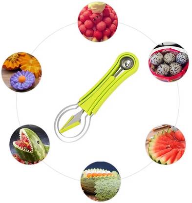 ActrovaX Double Sided Fruit Scooper, Watermelon Baller Scoop Kitchen Scoop