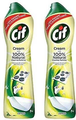 Cif Lemon Cream With Micro Crystals Kitchen Cleaner