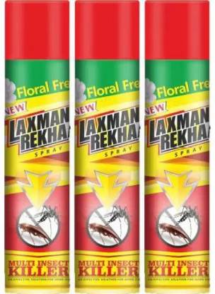 Laxman Rekha Multi Insect Killer Spary 300 * 3 Kitchen Cleaner