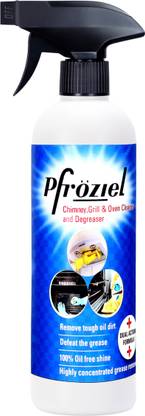 Pfroziel Chimney & Grill cleaner Degreaser Spray (500ML) Remove grease/oil/stain.Powerful Kitchen Cleaner