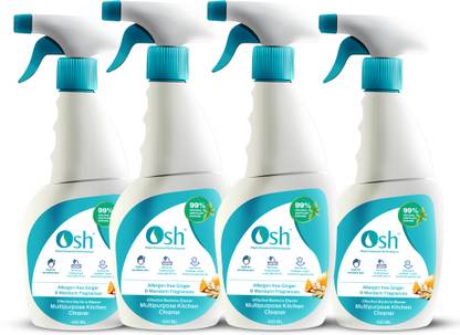 OSH Multipurpose Kitchen Cleaner | 450 ml x Pack of 4 Kitchen Cleaner