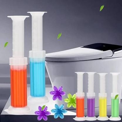 BME Multi-Fragrance Toilet Gel Cleaner Stamp Floral Gel Toilet Cleaner