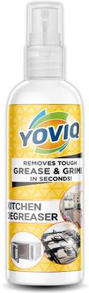 yoviq Kitchen Degreaser Cleaner Spray Cleaning Liquid| Tough Oil & Stain Remover Kitchen Cleaner
