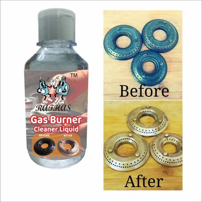 RATHAS Best Gas Burner Cleaner & Heavy Duty Kitchen Stove Cleaning Solution Kitchen Cleaner