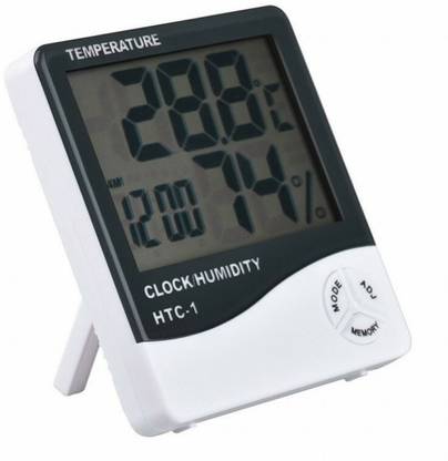 Apex Labs High Precision Large Screen Electronic Indoor Temperature, Humidity Thermometer Touch Free Kitchen Thermometer