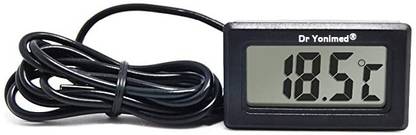DR YONIMED LCD digital thermometer sensor wired for Room temperaure/fridges Instant Read Thermocouple Kitchen Thermometer