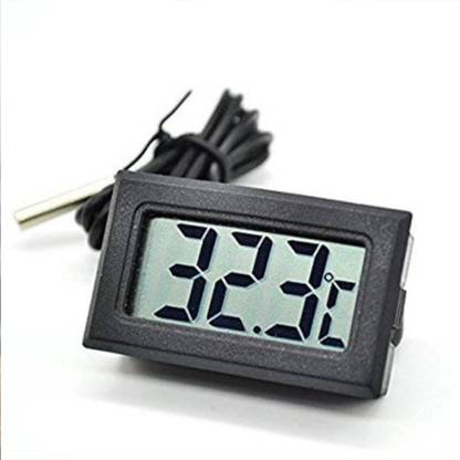 MCP Healthcare Fridge Thermometer Digital LCD Sensor Wire Embeded Fridge Temperature Indicator Thermometer with Fork Kitchen Thermometer