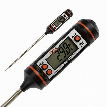 Apex Labs Digital Food Thermometer TP101 Thermometer with Fork Kitchen Thermometer