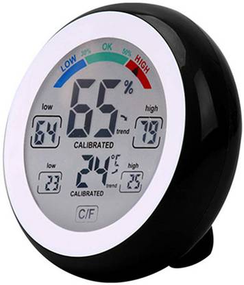 HASTHIP LCD Multi-functional Digital Indoor Thermometer Instant Read Thermocouple Kitchen Thermometer