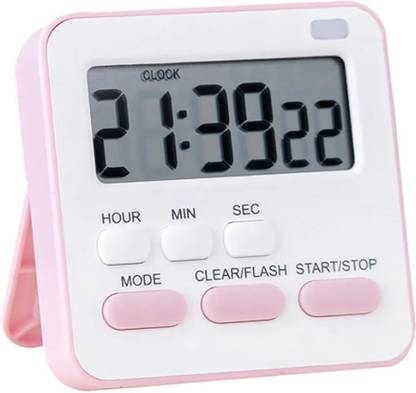 YELONA Pink Kids,Cooking, Classroom, Exercise, Oven, Baking Digital Kitchen Timer