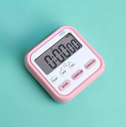 YANCI 24 Hrs. Kitchen Timer, Digital Magnetic Timer with Alarm, Oven Timer with Stand Digital Kitchen Timer