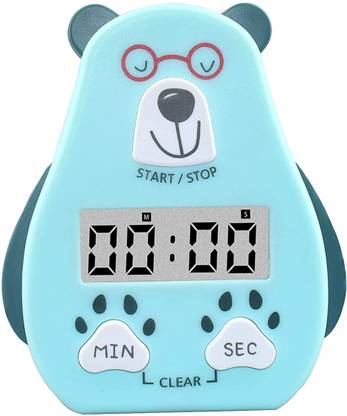 SHFTI KitchenTimer,MagneticClockStopwatchCountdownTimer,LargeLCDScreenDisplay(SkyBlue) Digital Kitchen Timer