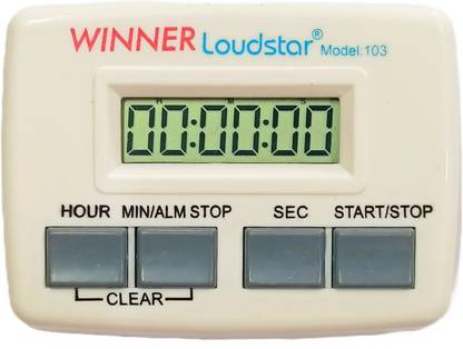 Divinext W103A with Large Display & Jumbo Digit Size + Extra Loud Sound Winner Analog Kitchen Timer