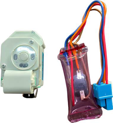 SPARESKART Defrost Timer + Bimetal for LG Double Door Refrigerator Analog Kitchen Timer