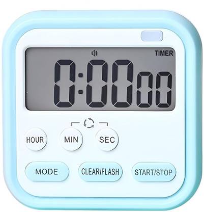TATSAM Digital Blue Clock