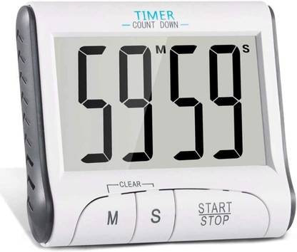 Baskety Digital Kitchen Timer & Stopwatch, Pack of 1 Digital Kitchen Timer
