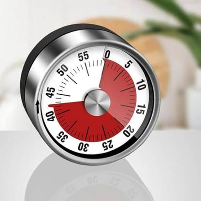 Jippco Magnetic Kitchen Timer Clock Cooking Loud Alarm Clock Analog Kitchen Timer