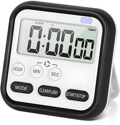 FLOXIT Digital Kitchen Timer with Mute/Loud Alarm Digital Kitchen Timer