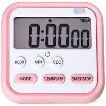 VERPHX Digital Kitchen Timer with Mute/Loud Alarm Switch ON/Off Switch & Alarm clock Digital Kitchen Timer