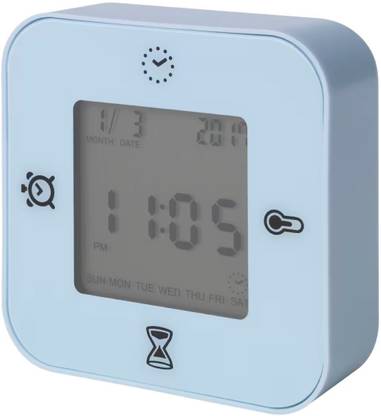 IKEA 00384828 (Clock/thermometer/alarm/timer, light blue) Digital Kitchen Timer