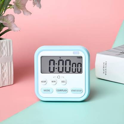 Savvy LCD 24 Hrs clock Digital Kitchen Timer
