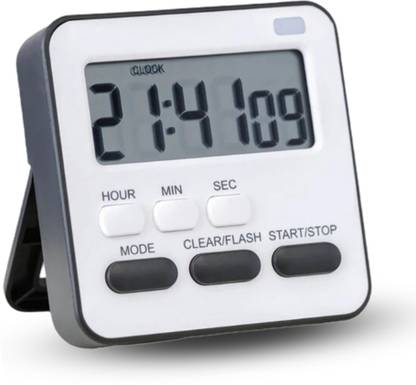 YELONA Black Digital Timer Kids, Kitchen, Cooking, Classroom, Exercise, Oven, Baking Digital Kitchen Timer