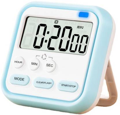 HEXONIQ 24 Hour Kitchen Timer, Digital Magnetic Timer with Alarm, Oven Timers with Stand Digital Kitchen Timer
