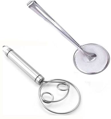 ExcitingDEalz Dough Maker Tool + 2 in 1 Fry Tool Filter Spoon Strainer Best Kitchen Combo Kitchen Tool Set