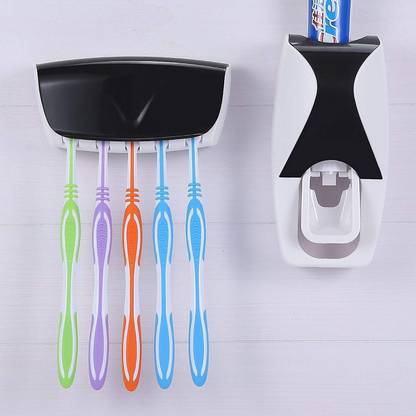 gke Automatic Toothpaste Dispenser & Tooth Brush Holder Kitchen Tool Set