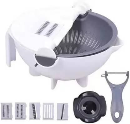 Trupal Creation 9 in 1 Multifunctional Rotate Vegetable Slicer & Fruit Slicer Kitchen Tool Set
