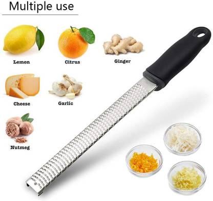 HOMFRO Lemon Cheese Grater - Parmesan Cheese, Lemon, Ginger, Garlic,(12 INCH) Kitchen Tool Set