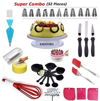NIJAMRUT #Professional Baking Tools || Advanced Cake Decorating Kit Kitchen Tool Set