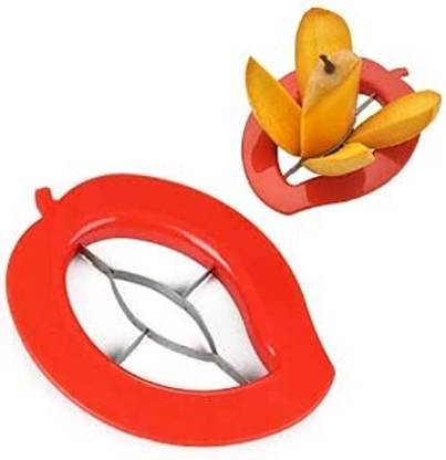 Krush Mango Cutter Stainless Steel Blades Chopper Slicer Tool Machine Non Slip Handle Kitchen Tool Set