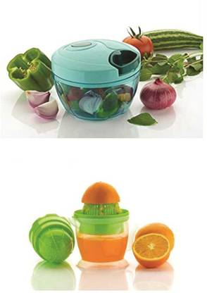 Kich Queen Combo of 2 Kitchen Set (Juicer , Chopper 450ml) Kitchen Tool Set