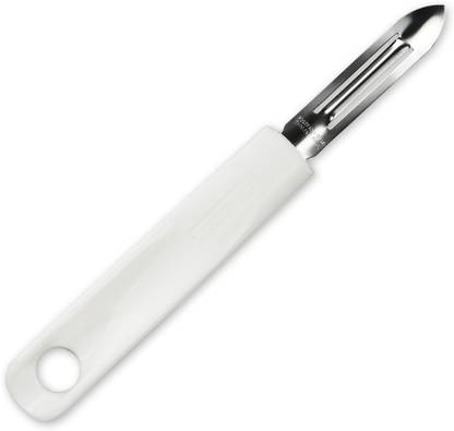 fackelmann Stainless Steel Vegetable & Fruit Peeler Long Sharp Double-Slotted Blade 19cm Kitchen Tool Set