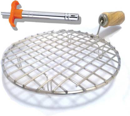 DRACO Round Roaster With Gas Lighter R_RPR_KT_6 Kitchen Tool Set