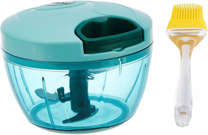 RJ Rojeno Combo set of 2 Chopper 900 ML and Oil Brush Kitchen Tool Set