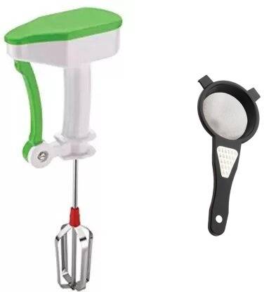 OMORTEX With 2 in 1 Tea Strainer-Greater (Pack Of 2) Kitchen Tool Set