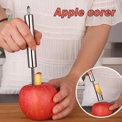 Ramkuwar Ramkuwar Stainless Steel Apple Corer Easy to Use Durable Kitchen Tool Set