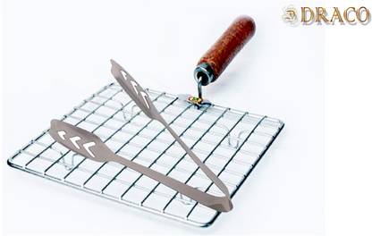DRACO Squire Roaster With Serving Tong M_PRS+MC_L_4 Kitchen Tool Set