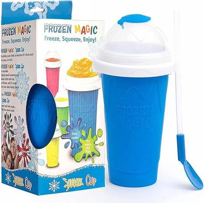 Grace Mart Slushie Maker Cup,Magic Quick Frozen Smoothies Cup Kitchen Tool Set