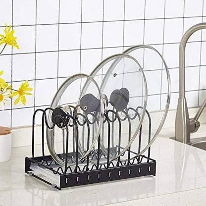 Indian Decor 280644 Dish Drying Rack with Tray Small Dish Drainer for Kitchen Kitchen Tool Set