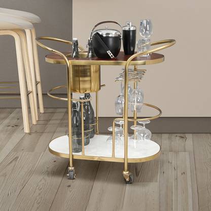 Hometown Wooden Kitchen Trolley