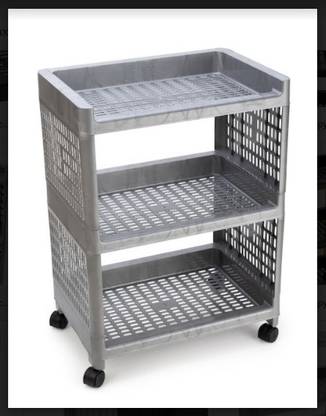 Marmik Plastic Kitchen Trolley