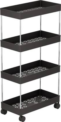 FUFUDADA Utility Rack for Multi Porpose Uses Plastic Kitchen Trolley