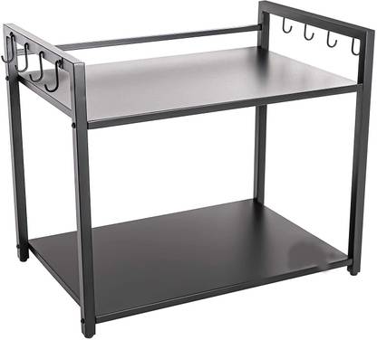 Sasimo Utensil Kitchen Rack Steel Metal Microwave Stand & OTG Rack for Kitchen Extra Storage Kitchen Oven Rack