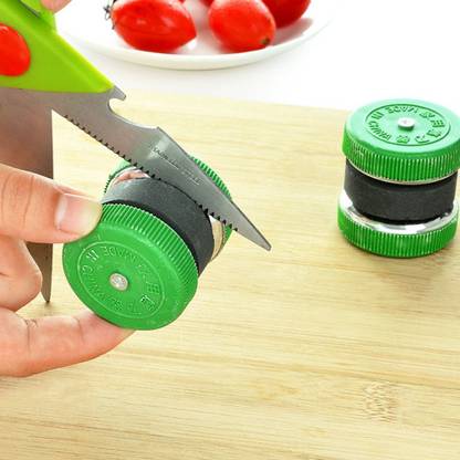 Newvent Multifunction Round Shape Grinding Wheels Sharpening Stone ( Pack Of - 4 ) Knife Sharpening Stone