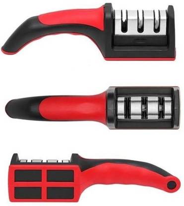 QRIZ 3 In 1 Knife Sharpener Knife Sharpening Steel